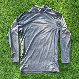 Nike Dark Grey Compression Long Sleeve Shirt